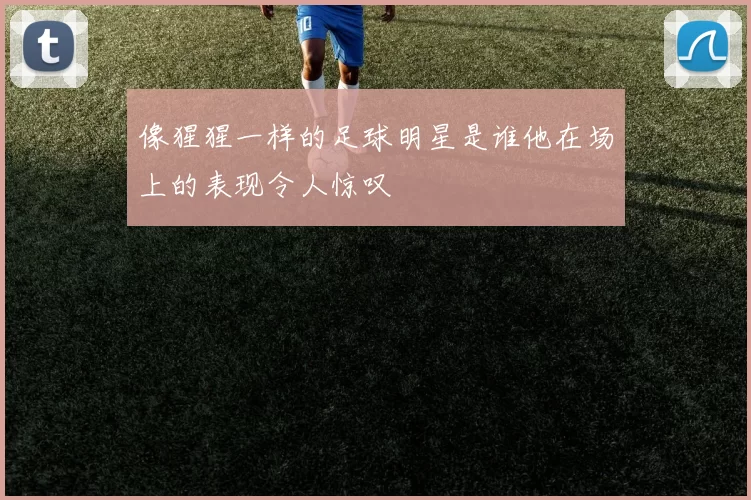 像猩猩一样的足球明星是谁他在场上的表现令人惊叹