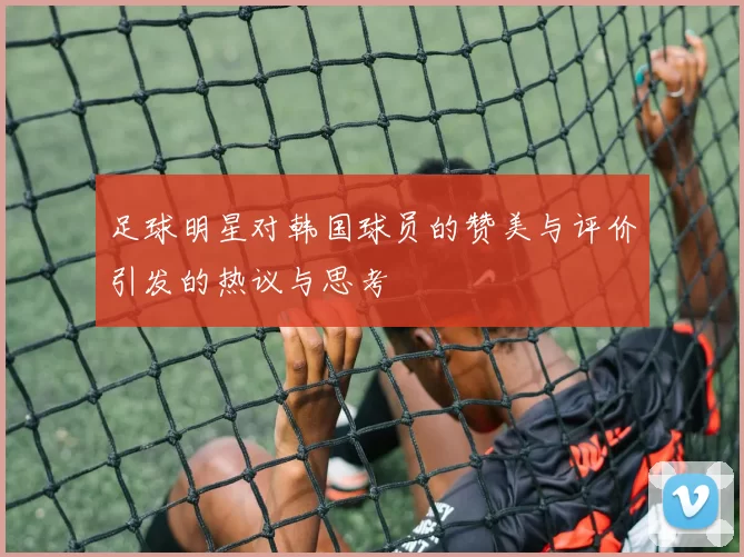 足球明星对韩国球员的赞美与评价引发的热议与思考