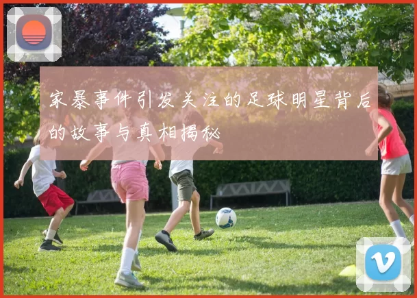 家暴事件引发关注的足球明星背后的故事与真相揭秘